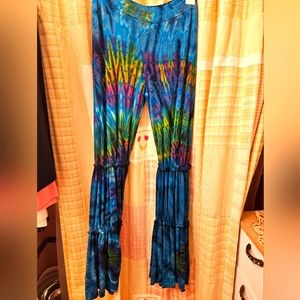 Boho flare pants